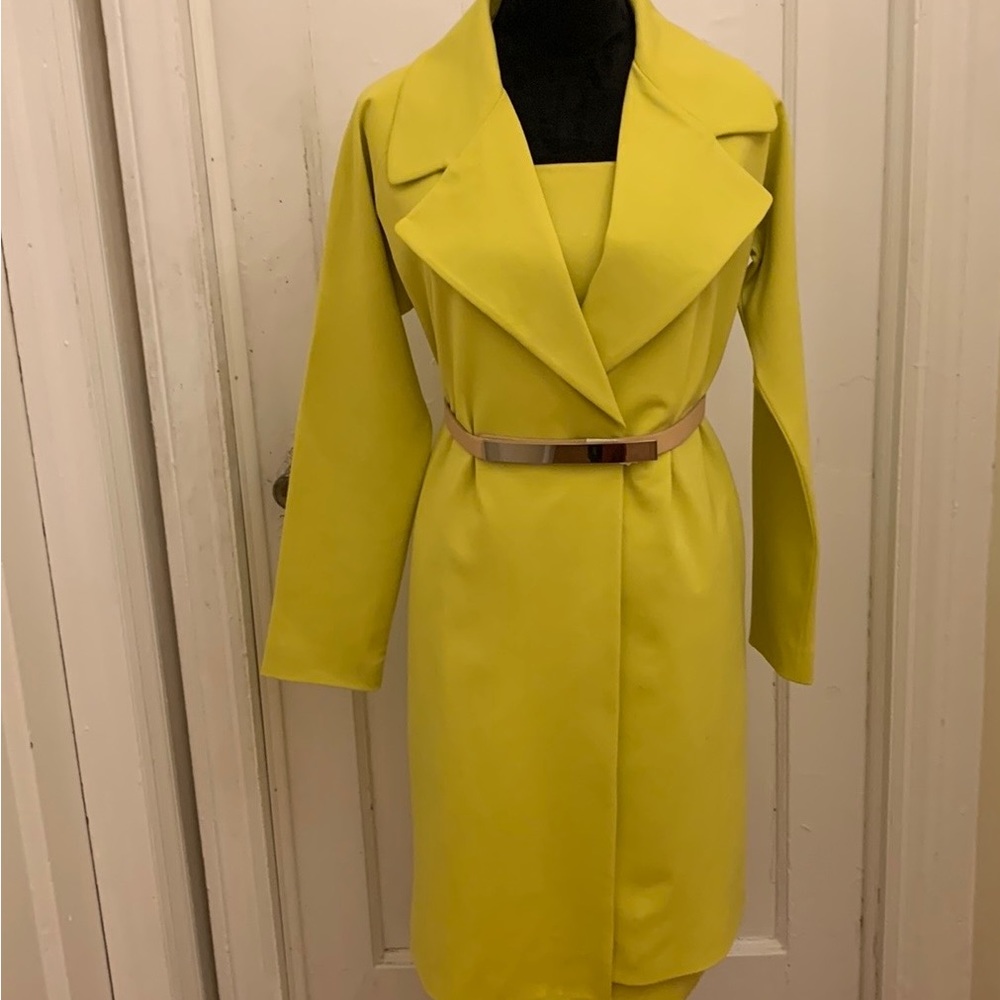 SPIEGEL Like New 2 PC Dress & Coat - Picture 7 of 13